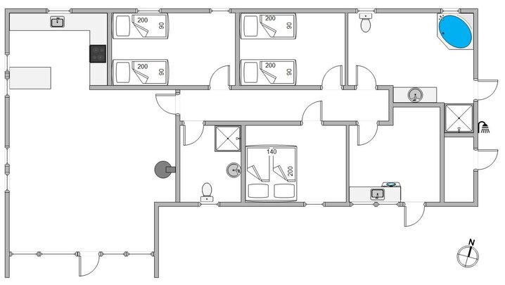 Sommerhus A1994 på Rebekkavej 23, Bjerregård - Billede #5
