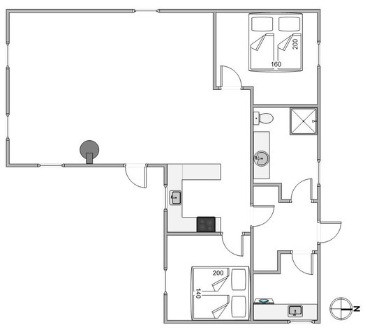 Sommerhus A1997 på Auroravej 13, Bjerregård - Billede #5