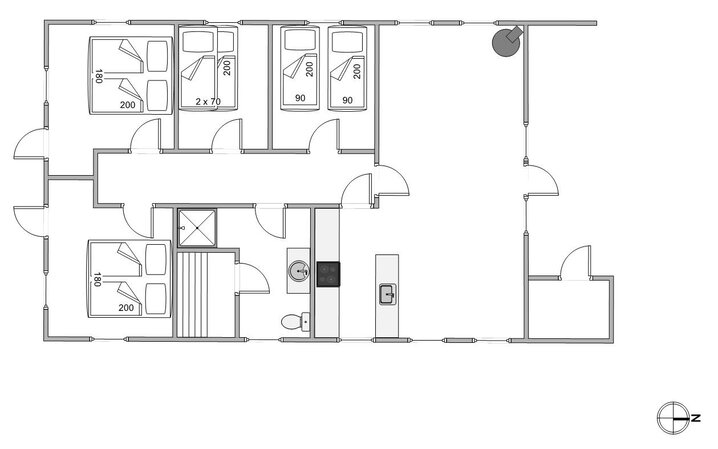 Ferienhaus AA1015 in Arvidvej 340, Bjerregård - Bild #13