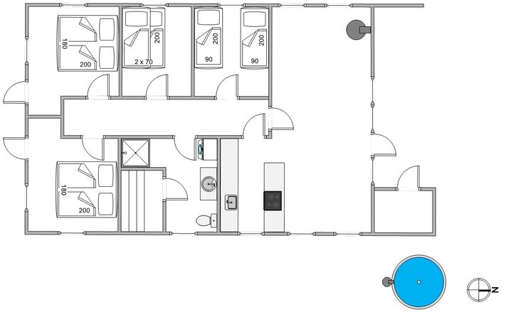Ferienhaus AA1015 in Arvidvej 340, Bjerregård - Bild #13