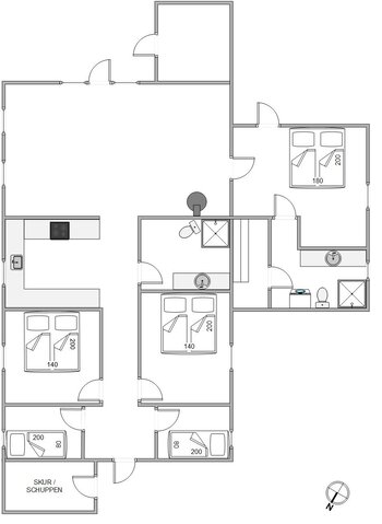Ferienhaus AA1049 in Arvidvej 120, Bjerregård - Bild #5