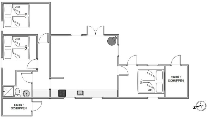 Sommerhus AA1050 på P Chr Dahls Vej 44, Bjerregård - Billede #13