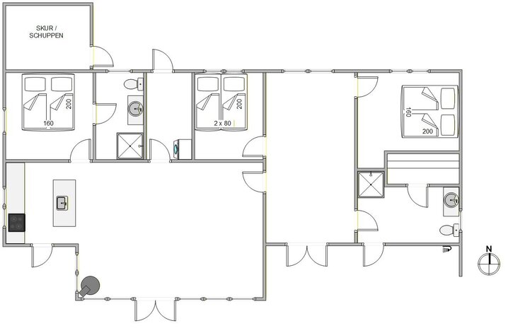 Ferienhaus AA1185 in Arvidvej 24, Bjerregård - Bild #13