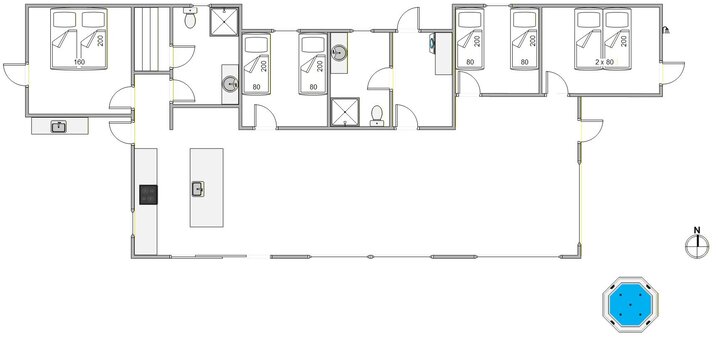Ferienhaus AA1186 in Arvidvej 174, Bjerregård - Bild #13