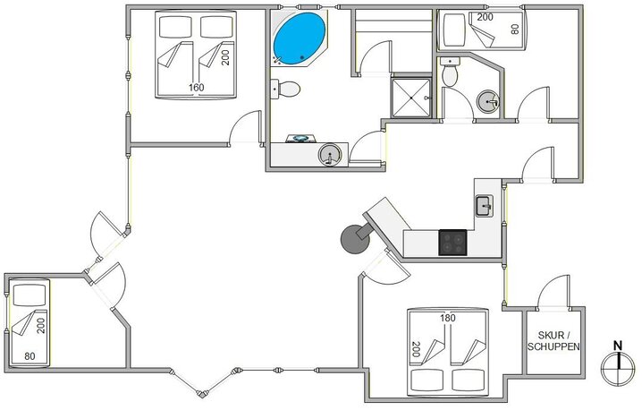 Ferienhaus AA1214 in Arvidvej 88, Bjerregård - Bild #5