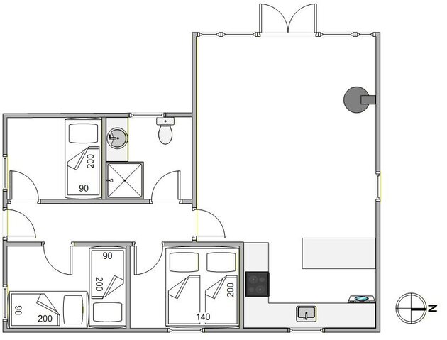 Ferienhaus AA1216 in Arvidvej 346, Bjerregård - Bild #13