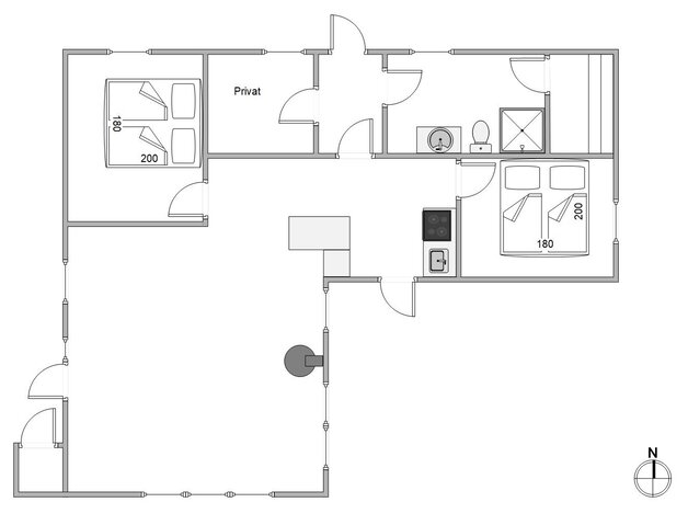 Ferienhaus AA1218 in Arvidvej 252, Bjerregård - Bild #13