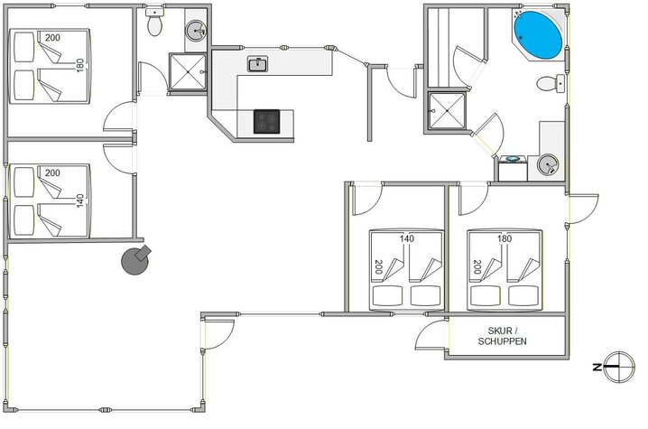 Ferienhaus AA1220 in Arvidvej 60, Bjerregård - Bild #13