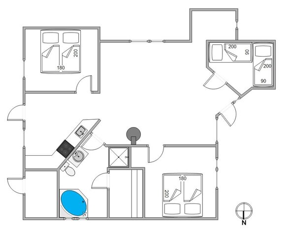 Sommerhus AA1221 på Arvidvej 66, Bjerregård - Billede #13