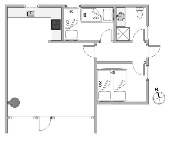 Ferienhaus B2002 in Bjerregårdsvej 439, Bjerregård - Bild #13