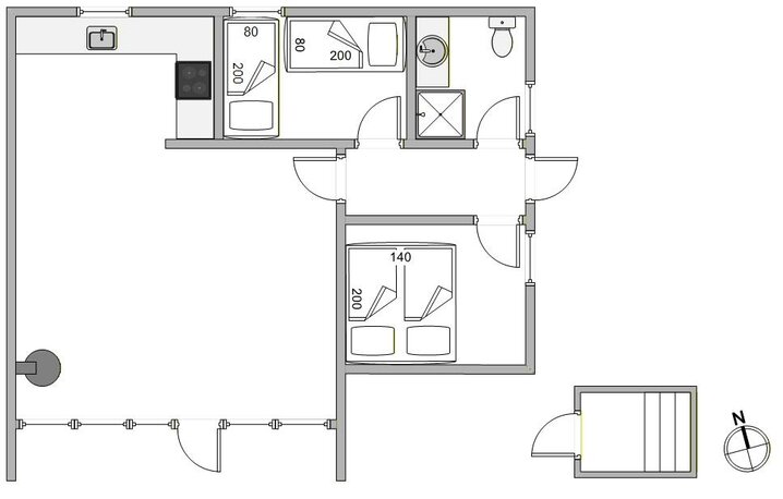 Sommerhus B2002 på Bjerregårdsvej 439, Bjerregård - Billede #13