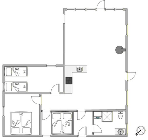 Sommerhus B2010 på Dortheasvej 79, Bjerregård - Billede #13