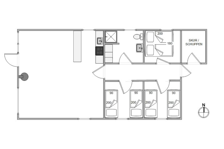 Ferienhaus B2012 in Julianevej 28, Bjerregård - Bild #6
