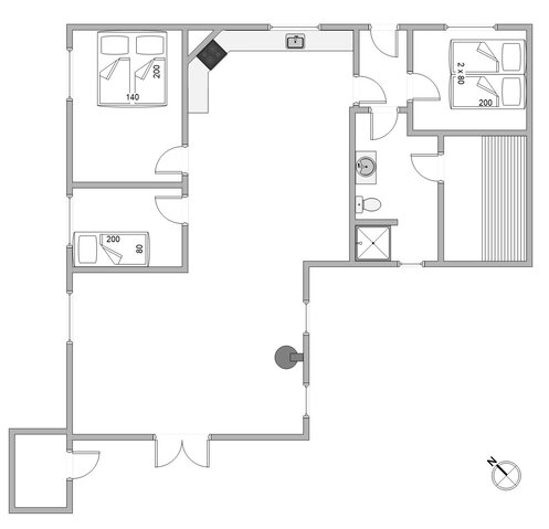 Sommerhus B2020 på Midtvej 35, Bjerregård - Billede #13