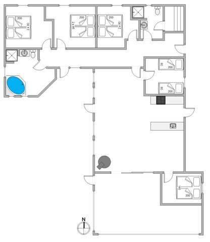 Sommerhus B2025 på Kirksvej 59, Bjerregård - Billede #13