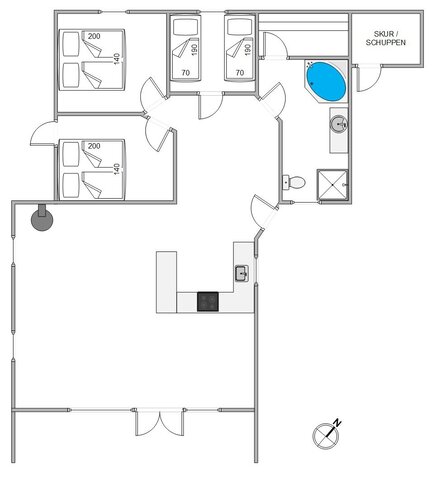 Ferienhaus B2029 in Rauhesvej 6, Bjerregård - Bild #13