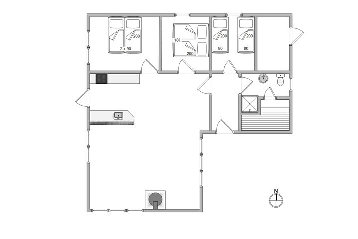 Ferienhaus B2033 in Kirstinevej 74, Bjerregård - Bild #13