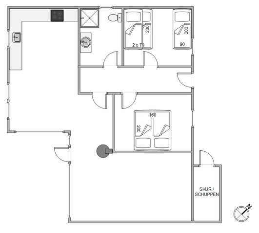 Sommerhus B2036 på Bjerregårdsvej 120, Bjerregård - Billede #13