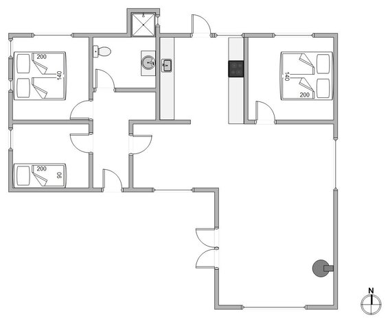 Sommerhus B2047 på Bjerregårdsvej 154, Bjerregård - Billede #13