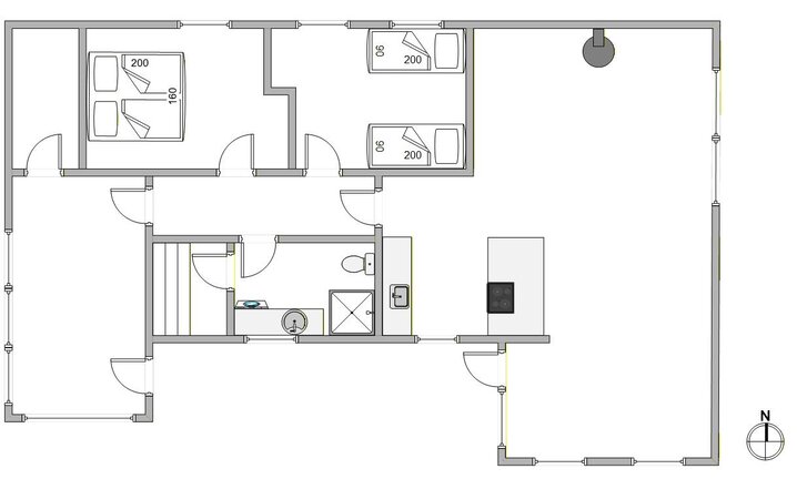 Ferienhaus B2054 in Bjerregårdsvej 331, Bjerregård - Bild #13