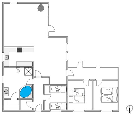 Sommerhus B2056 på Bjerregårdsvej 394, Bjerregård - Billede #13