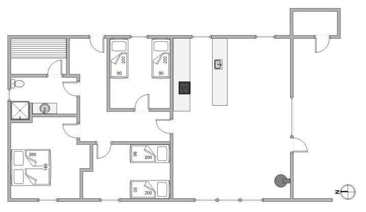 Sommerhus B2058 på Bjerregårdsvej 398, Bjerregård - Billede #13