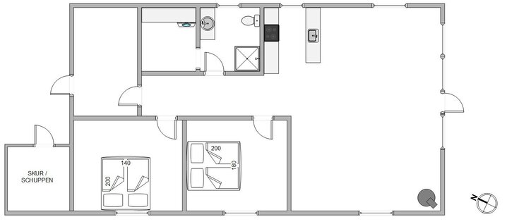 Sommerhus B2062 på Dortheasvej 31 A, Bjerregård - Billede #13