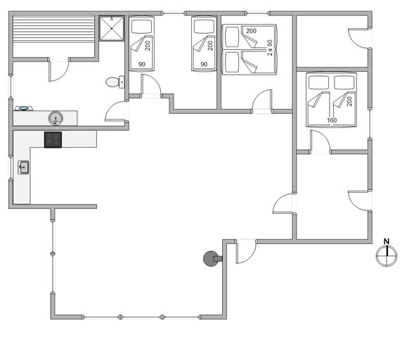 Sommerhus B2065 på Bjerregårdsvej 367, Bjerregård - Billede #13