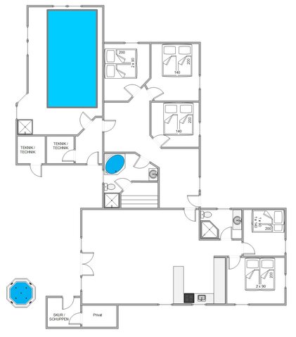 Ferienhaus B2074 in Bjerregårdsvej 22, Bjerregård - Bild #13