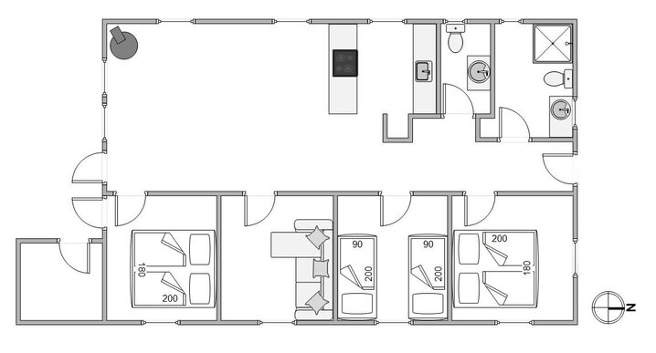 Sommerhus B2080 på Bjerregårdsvej 188, Bjerregård - Billede #13