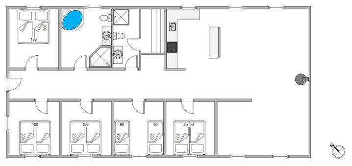 Sommerhus B2092 på Bjerregårdsvej 440, Bjerregård - Billede #13