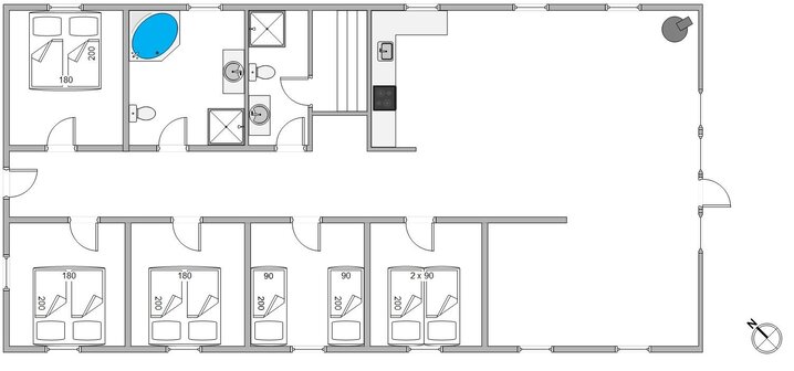 Ferienhaus B2092 in Bjerregårdsvej 440, Bjerregård - Bild #13
