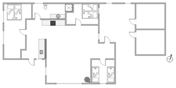 Ferienhaus B2100 in Rauhesvej 44, Bjerregård - Bild #13