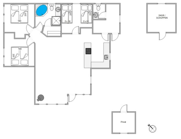 Sommerhus B2101 på Bjerregårdsvej 114, Bjerregård - Billede #13