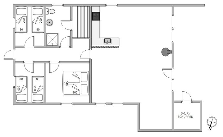 Ferienhaus B2110 in Julianevej 100 A, Bjerregård - Bild #5