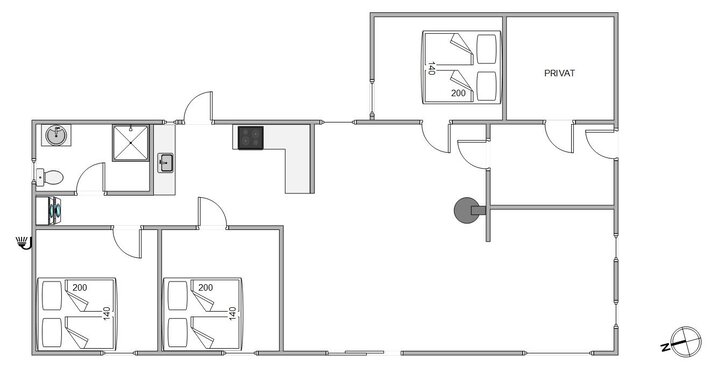 Ferienhaus B2115 in Bjerregårdsvej 301, Bjerregård - Bild #13