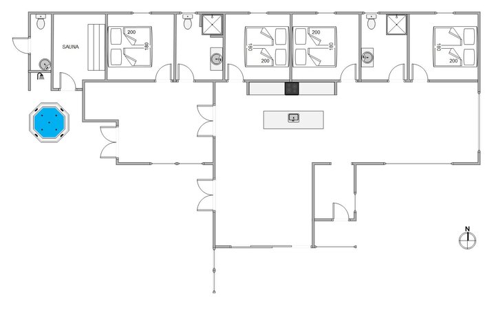 Ferienhaus B2122 in Humlegårdsvej 38, Bjerregård - Bild #13