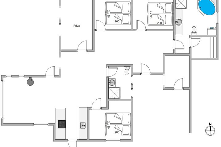 Sommerhus B2143 på Bilbergsvej 69, Bjerregård - Billede #5