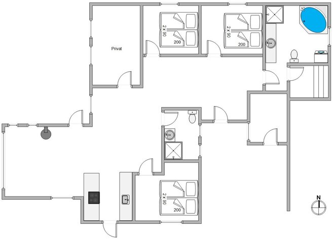 Sommerhus B2143 på Bilbergsvej 69, Bjerregård - Billede #5