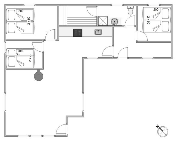 Sommerhus B2147 på Midtvej 33, Bjerregård - Billede #13