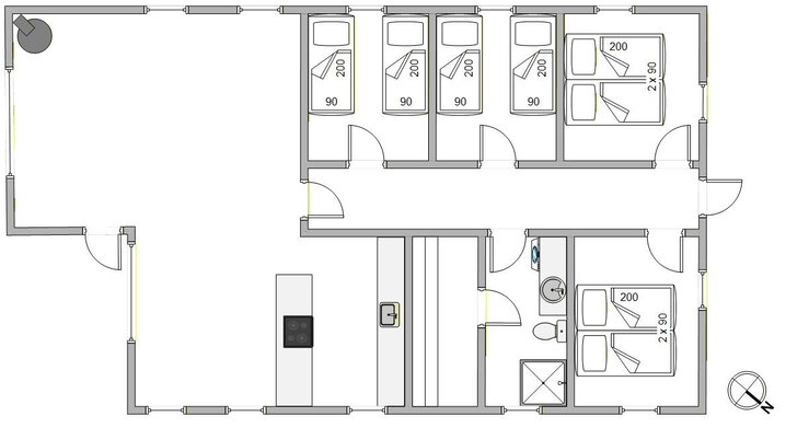 Ferienhaus B2148 in Bjerregårdsvej 271, Bjerregård - Bild #13