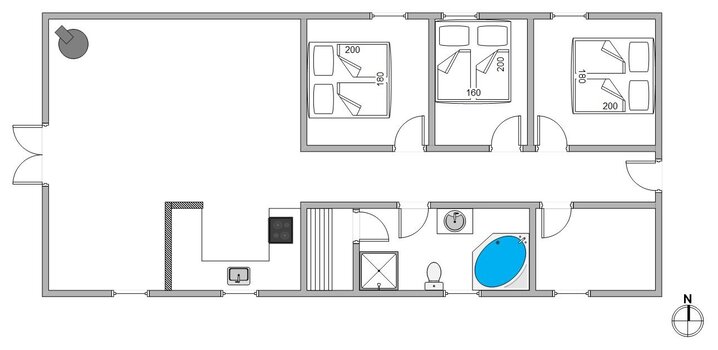 Sommerhus B2157 på Julianevej 76, Bjerregård - Billede #13