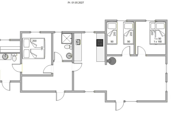 Ferienhaus B2160 in Bjerregårdsvej 388, Bjerregård - Bild #5