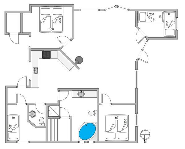 Sommerhus B2165 på Rauhesvej 56, Bjerregård - Billede #13