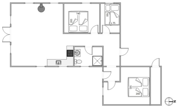 Ferienhaus B2167 in Humlegårdsvej 44, Bjerregård - Bild #13