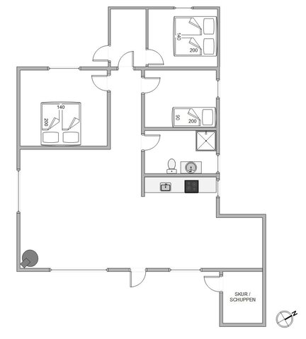 Sommerhus B2173 på Bjerregårdsvej 420, Bjerregård - Billede #13