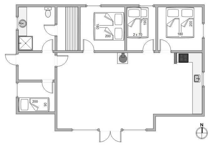 Ferienhaus B2174 in Dortheasvej 42, Bjerregård - Bild #13