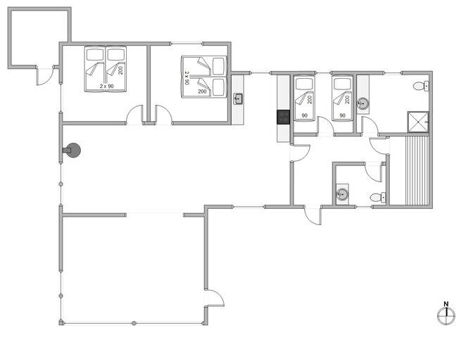 Sommerhus B2178 på Bjerregårdsvej 454, Bjerregård - Billede #13