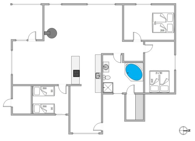 Sommerhus B2182 på Bjerregårdsvej 369, Bjerregård - Billede #13