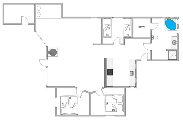 Sommerhus B2190 på Bjerregårdsvej 59, Bjerregård - Billede #13